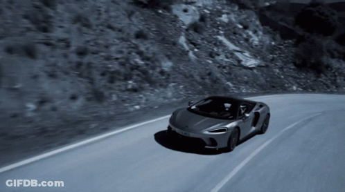 Car Driving With NC License Plate GIF