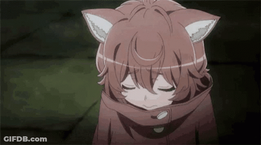 Car Ears Depressed Anime GIF