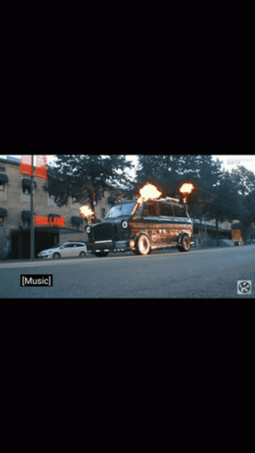 Car Explosion Of Scooter Car GIF