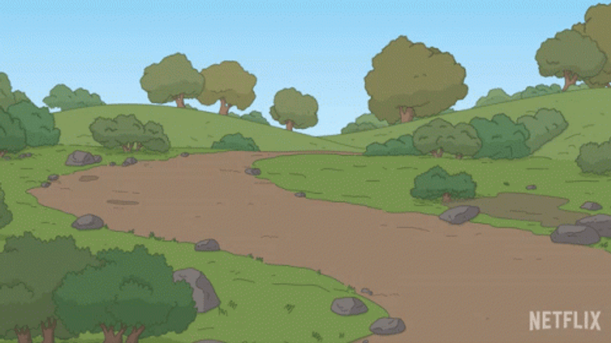 Car Flying Scene From Paradise PD GIF