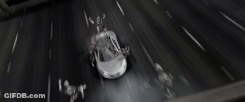 Car Headlight With Ambulance Sign GIF