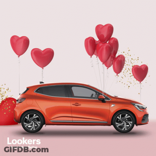 Car Heart Balloons Lookers A Good Deal Better GIF