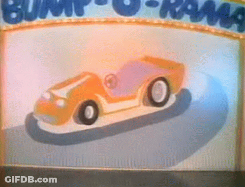 Car On Ramp Bump-O-Rama GIF