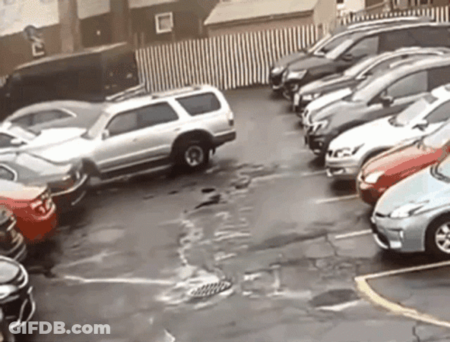 Car Parking Crash GIF