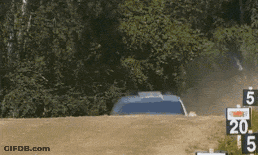 Car Racing Jump Off GIF