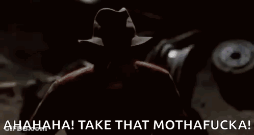 Car Saying Ahaha Take That Mothafucka GIF