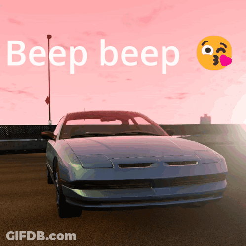Car Saying Beep GIF