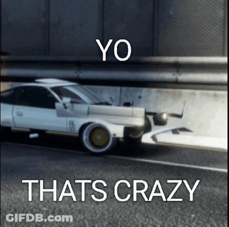 Car Saying Yo Thats Crazy GIF