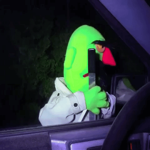 Car Thief Puppet Gag GIF