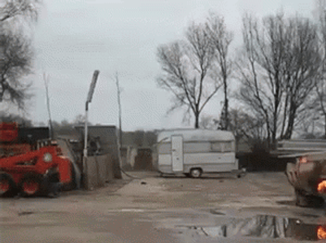 Car Van Explosion GIF