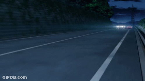Car With License Plate 13 137 Driving Down Road GIF
