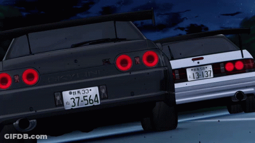 Car With License Plate 37 564 GIF