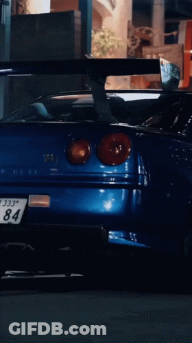 Car With License Plate 8 84 GIF