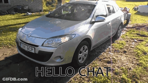 Car With License Plate E31 BCP GIF