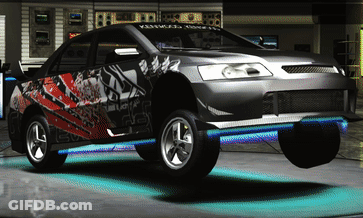 Car With Stealth Sticker GIF