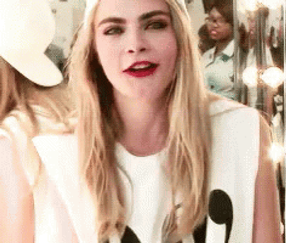 Cara Delevigne Rock N Roll GIF