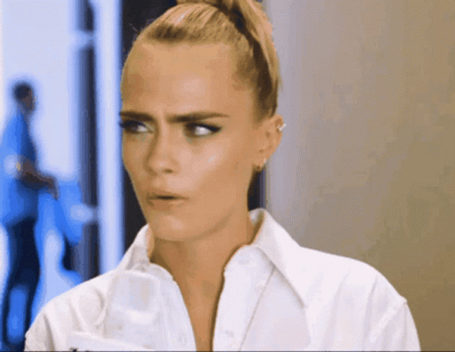 Cara Delevingne Wow Variety Interview GIF