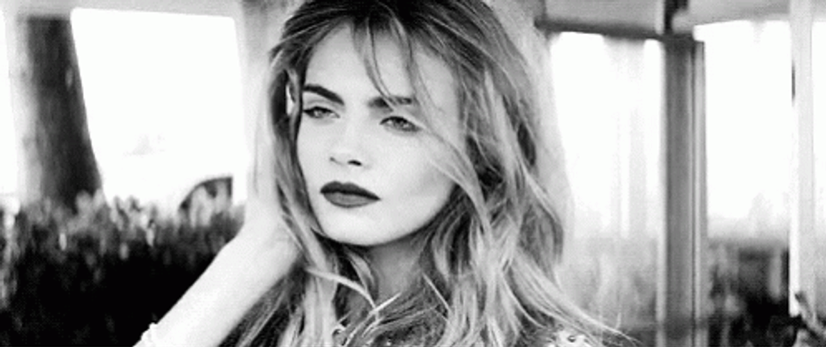 Cara DelevingneSupermodel Vintage GIF