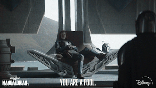 Cara Dune Calling Someone Fool GIF