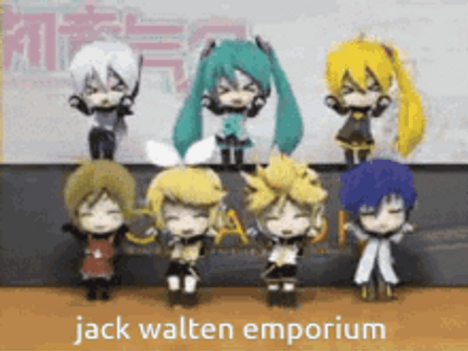 Caramelldansen Chibis Vocaloid Dance GIF