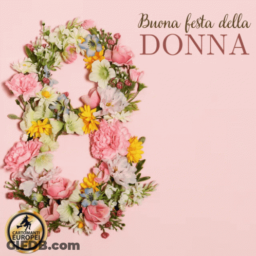 Card Buona Festa Della Donna GIF