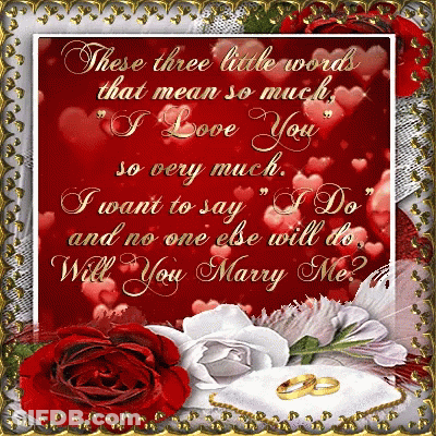 Card Saying These Three Little Words That Mean So Much GIF