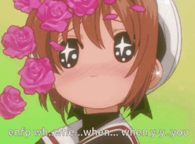Cardcaptor Sakura Blush Sparkling Eyes GIF