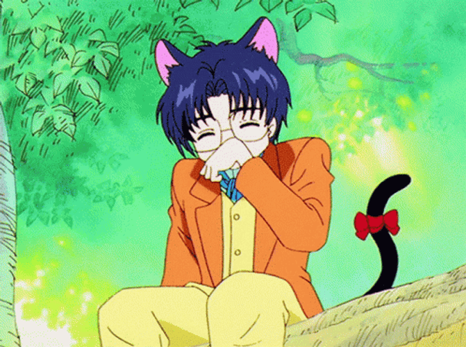Cardcaptor Sakura Cat Eriol Hiiragizawa GIF