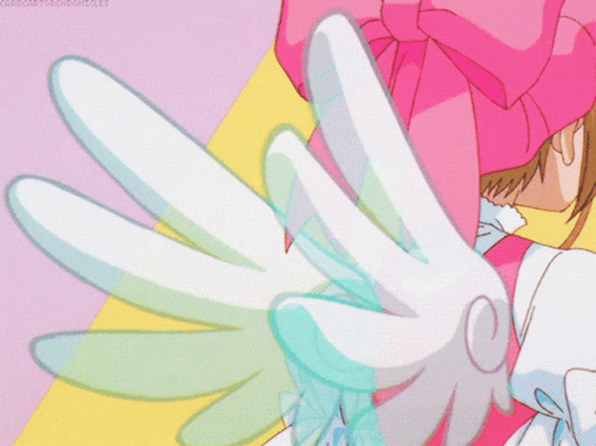 Cardcaptor Sakura Costume Transform GIF