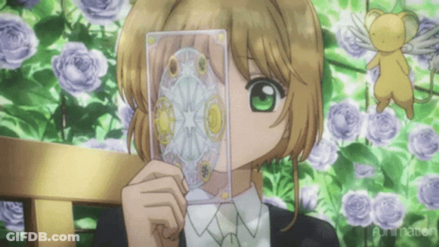 Cardcaptor Sakura Worried Clow Card GIF