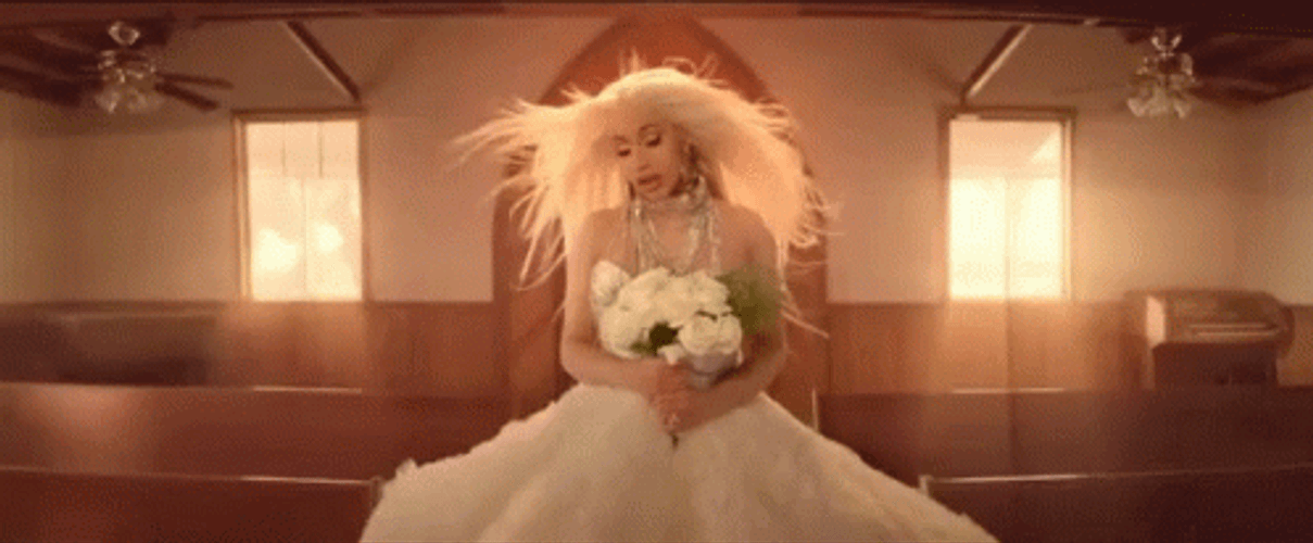 Cardi B Beautiful Bride GIF