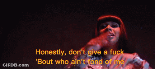 Cardi B Bodak Yellow GIF