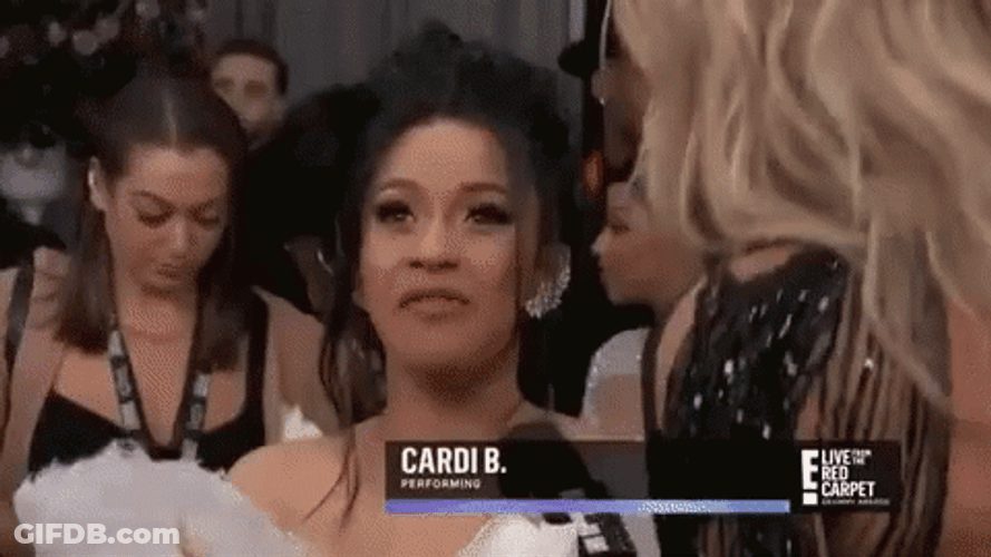 Cardi B Butterflies In My Stomach GIF