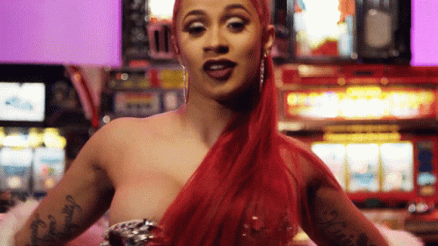 Cardi B Confident Beauty GIF