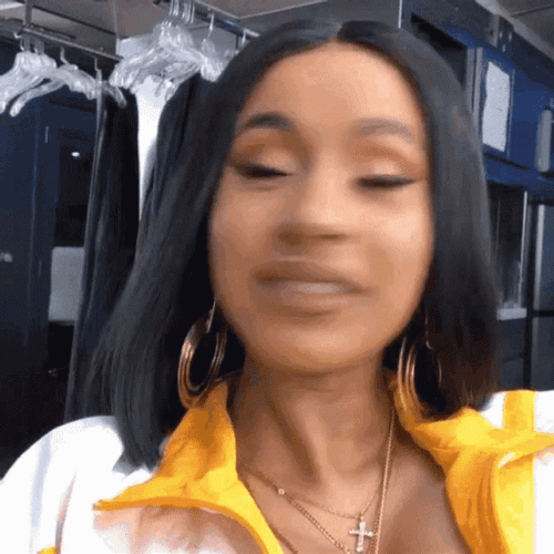 Cardi B Disapprove GIF