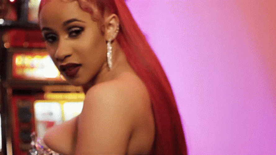 Cardi B Eye Roll GIF