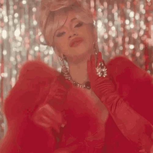 Cardi B Flirty & Seductive GIF