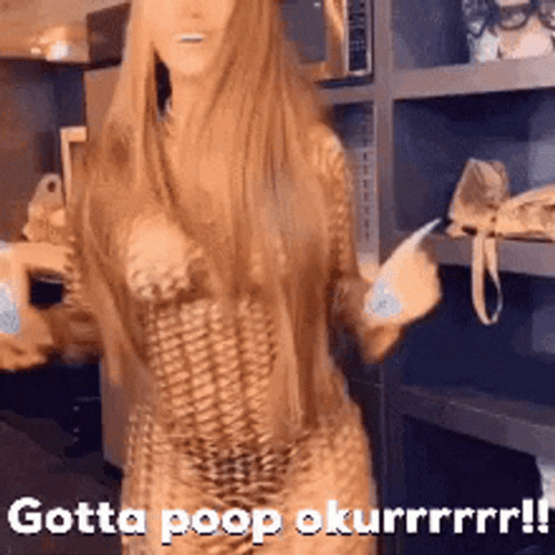 Cardi B Gotta Poop Meme GIF