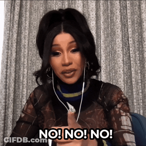Cardi B I Don't Think So GIF