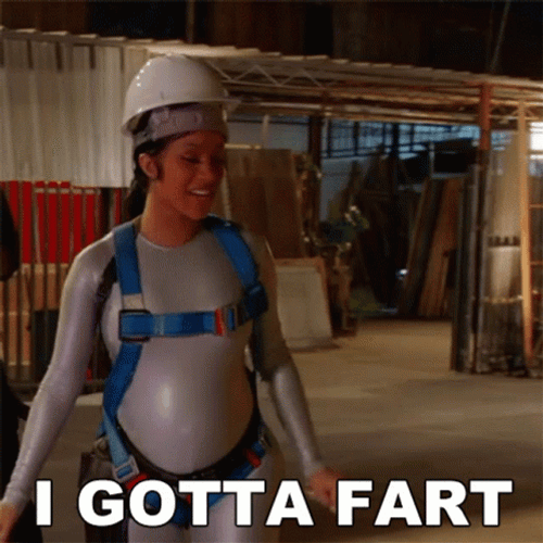 Cardi B I Gotta Fart GIF