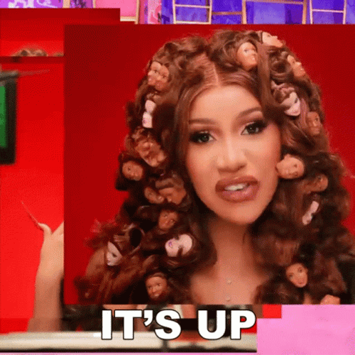 Cardi B Its Up GIF