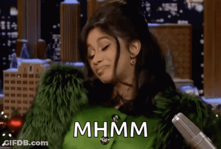 Cardi B. Mhmm GIF