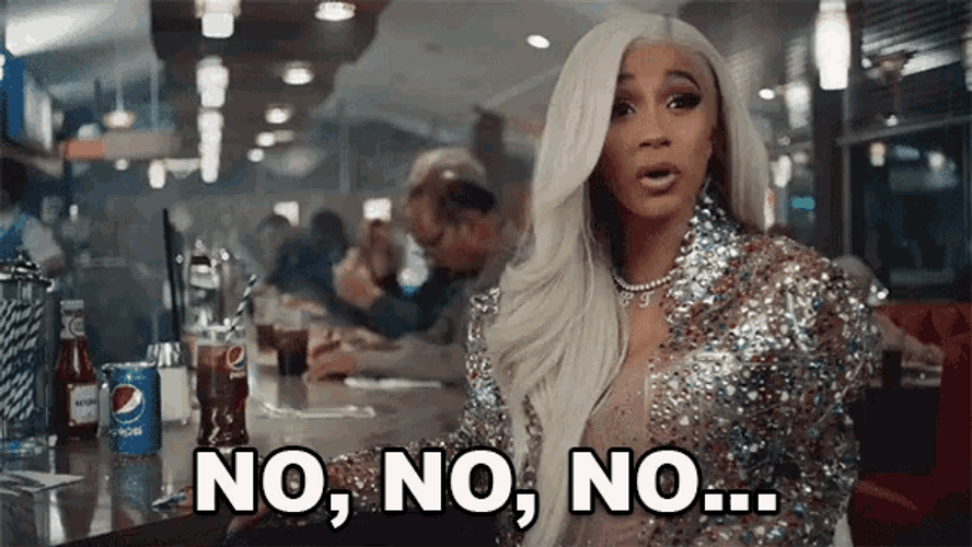 Cardi B No GIF