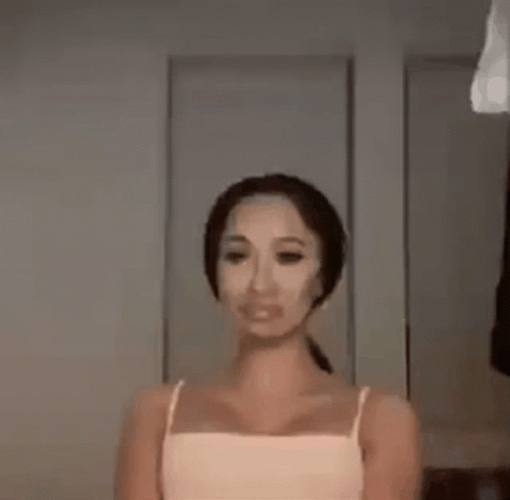 Cardi B Side Eye Look GIF