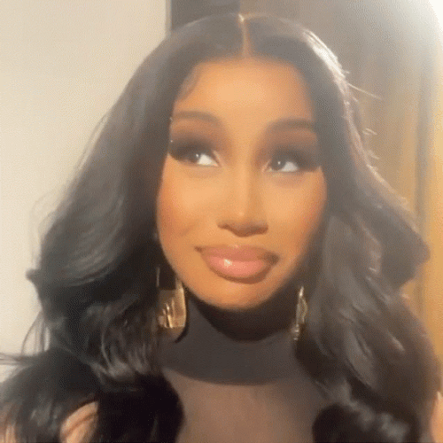 Cardi B Smiling GIF