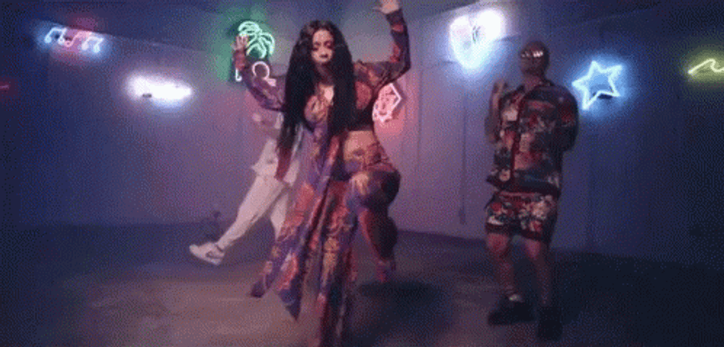 Cardi B Wow Dance GIF