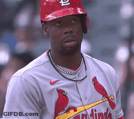 Cardinals Baseball Player In Red Helmet GIF