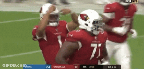 Cardinals Vs Lions NFL Fox Game GIF