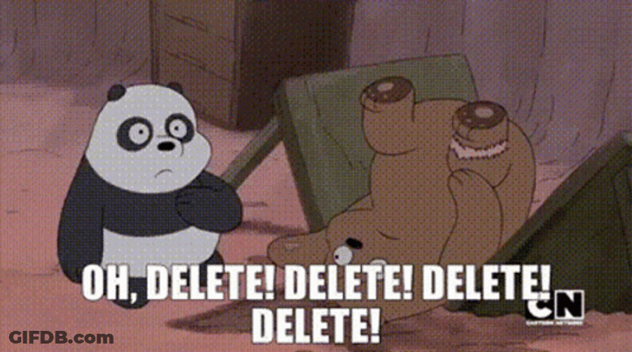 Care Bears Delete GIF