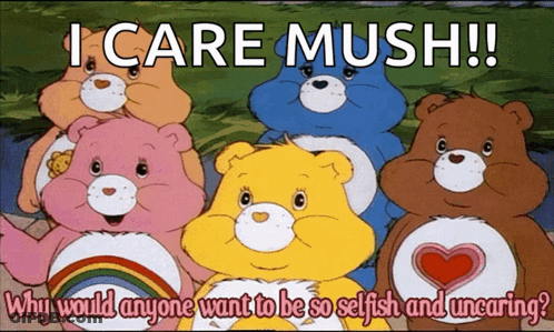 Care Bears I Care Mush GIF